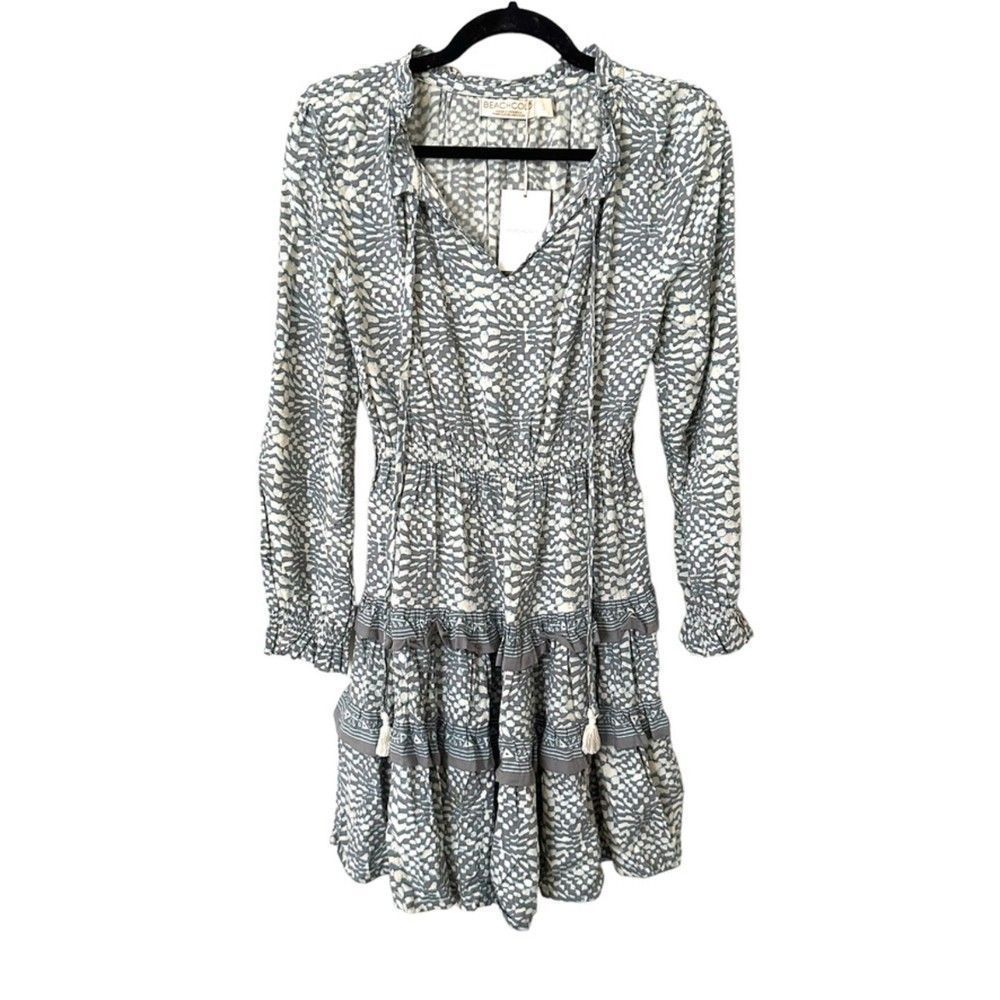 BEACHGOLD Sandy Tiered‎ Dress NWT Sz S